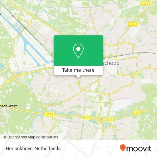 Herinckhove map