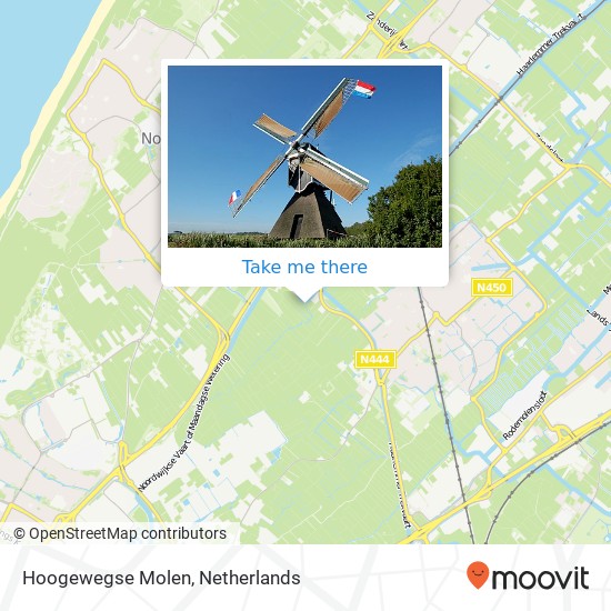 Hoogewegse Molen Karte