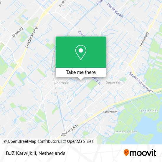 BJZ Katwijk II Karte