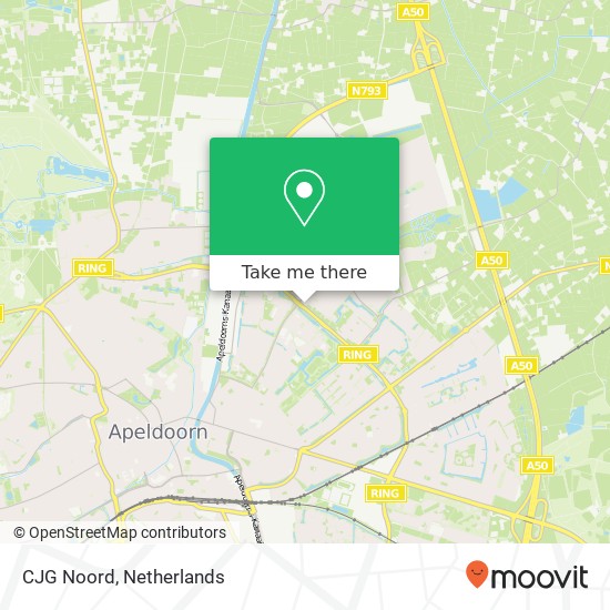 CJG Noord map