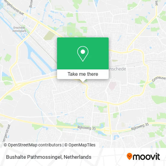 Bushalte Pathmossingel map