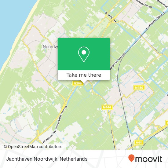 Jachthaven Noordwijk map
