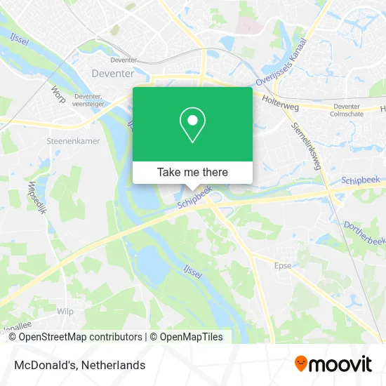 McDonald's map