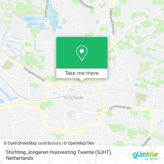 Stichting Jongeren Huisvesting Twente (SJHT) map