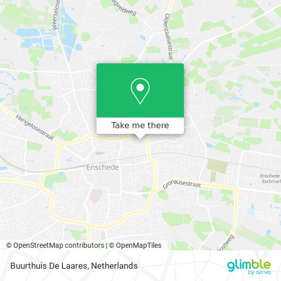 Buurthuis De Laares map