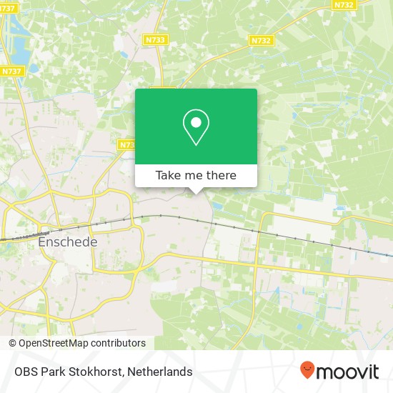 OBS Park Stokhorst map