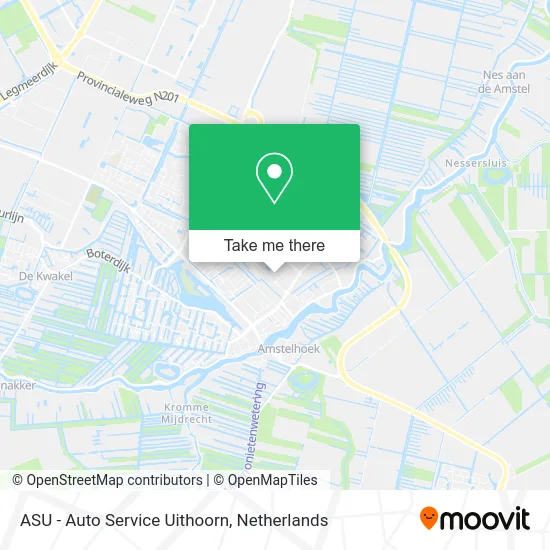ASU - Auto Service Uithoorn map