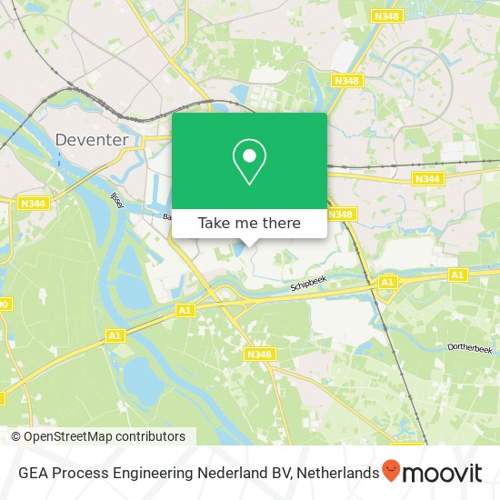 GEA Process Engineering Nederland BV Karte