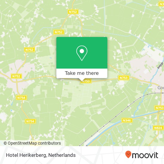 Hotel Herikerberg map