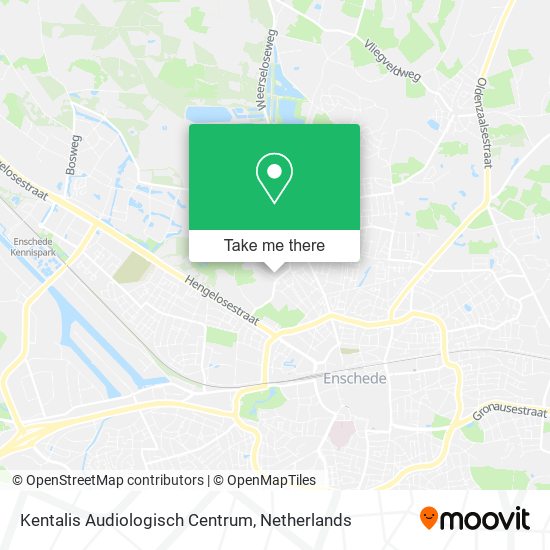 Kentalis Audiologisch Centrum map