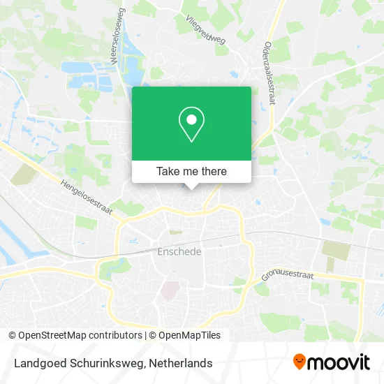 Landgoed Schurinksweg map