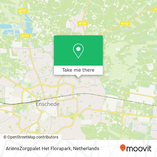 AriënsZorgpalet Het Florapark Karte