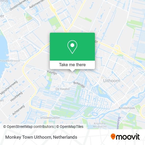 Monkey Town Uithoorn Karte