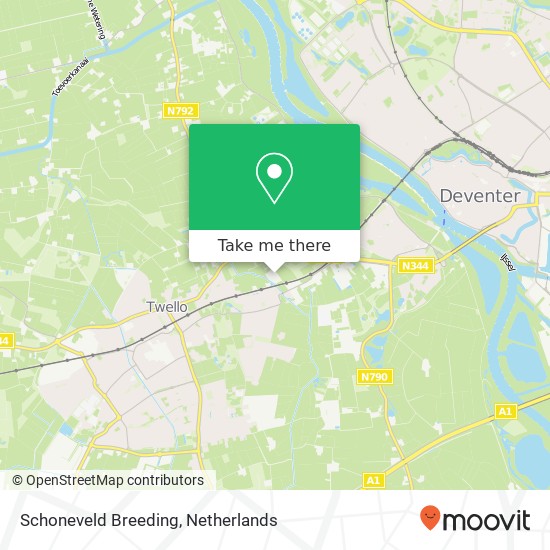 Schoneveld Breeding map