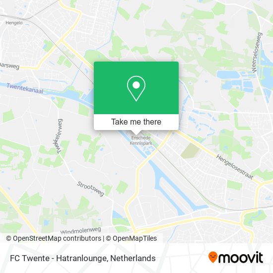 FC Twente - Hatranlounge Karte
