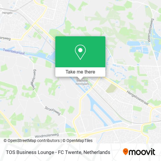 TOS Business Lounge - FC Twente Karte