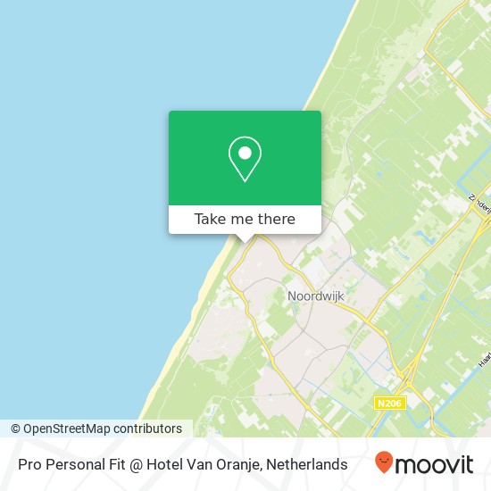 Pro Personal Fit @ Hotel Van Oranje map