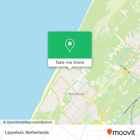 Lippehuis map