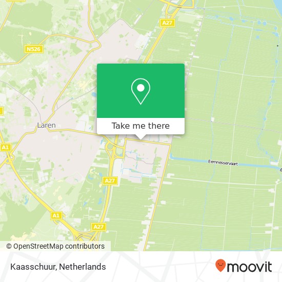 Kaasschuur map