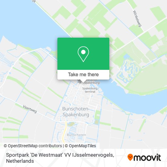 Sportpark 'De Westmaat' VV IJsselmeervogels map