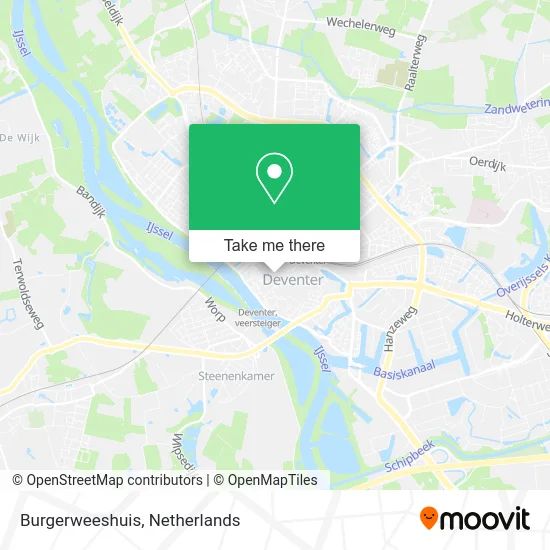 Burgerweeshuis map