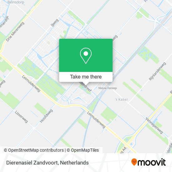 Dierenasiel Zandvoort map
