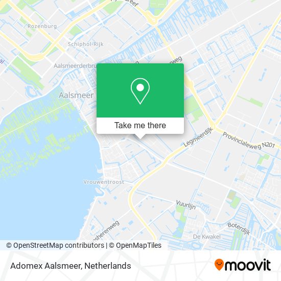 Adomex Aalsmeer Karte