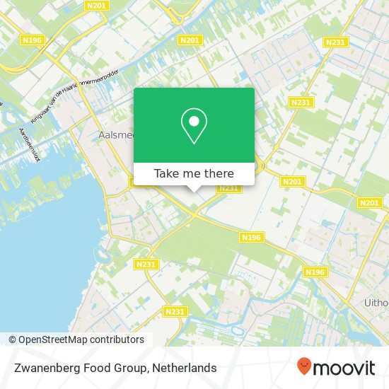 Zwanenberg Food Group map