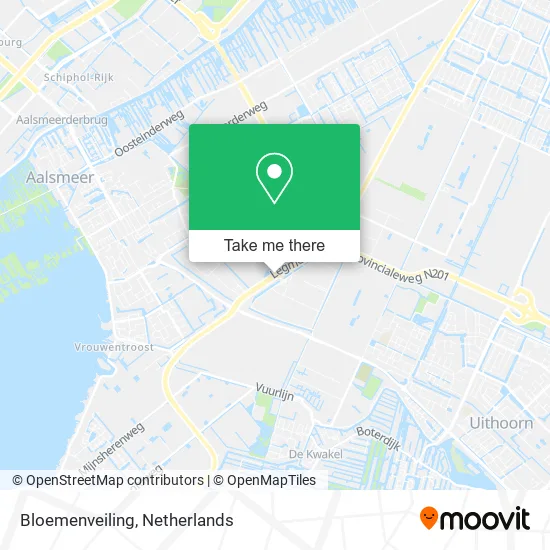 Bloemenveiling map