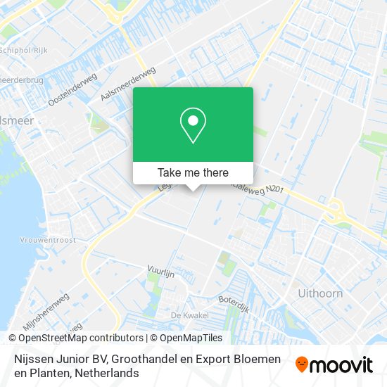 Nijssen Junior BV, Groothandel en Export Bloemen en Planten map