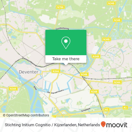 Stichting Initium Cognitio / Kijzerlanden map