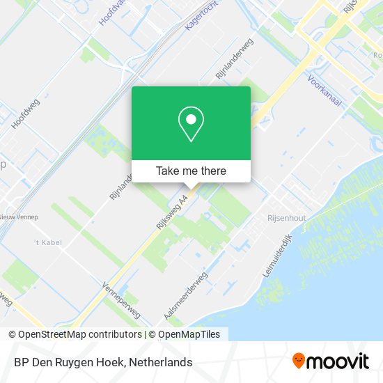 BP Den Ruygen Hoek map