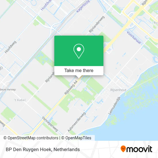 BP Den Ruygen Hoek map