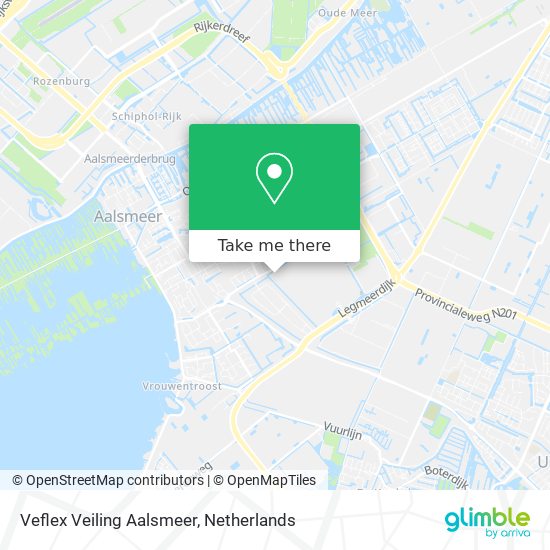 Veflex Veiling Aalsmeer Karte