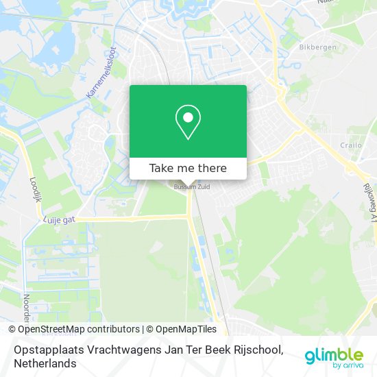 Opstapplaats Vrachtwagens Jan Ter Beek Rijschool map