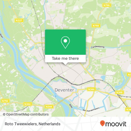 Roto Tweewielers map