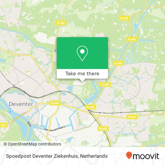 Spoedpost Deventer Ziekenhuis map