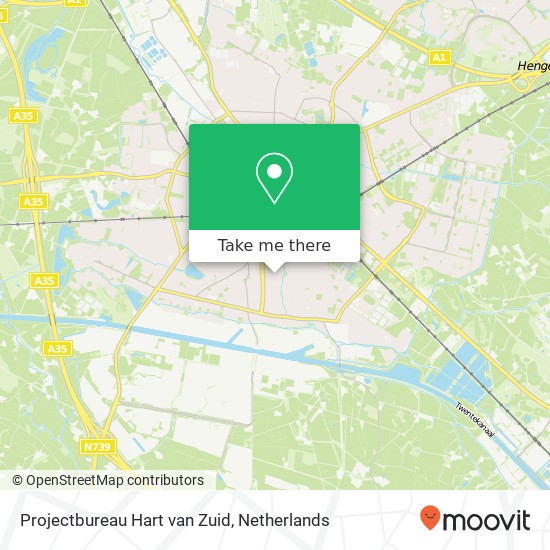 Projectbureau Hart van Zuid map