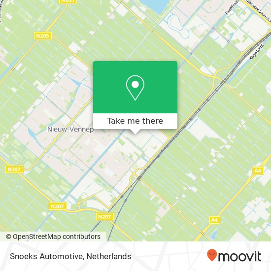 Snoeks Automotive map