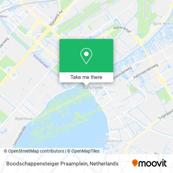 Boodschappensteiger Praamplein Karte