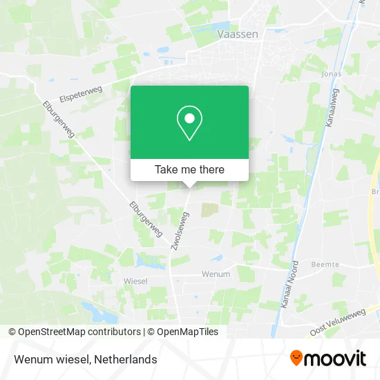 Wenum wiesel map