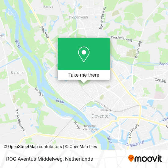 ROC Aventus Middelweg Karte