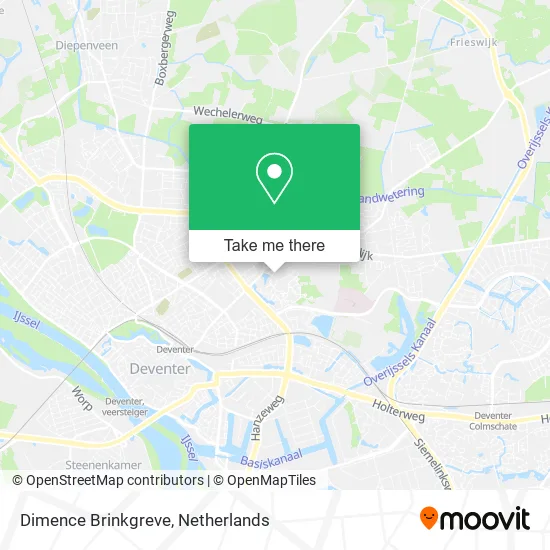 Dimence Brinkgreve map
