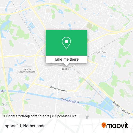 spoor 11 map