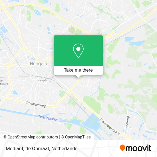 Mediant, de Opmaat map