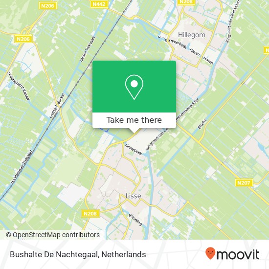 Bushalte De Nachtegaal map