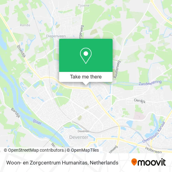 Woon- en Zorgcentrum Humanitas map