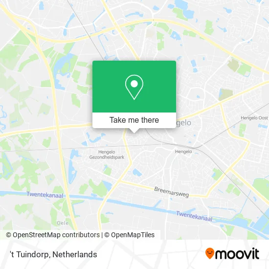 't Tuindorp map