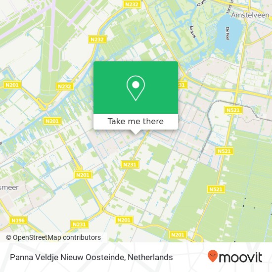 Panna Veldje Nieuw Oosteinde map