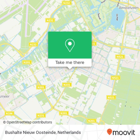 Bushalte Nieuw Oosteinde map